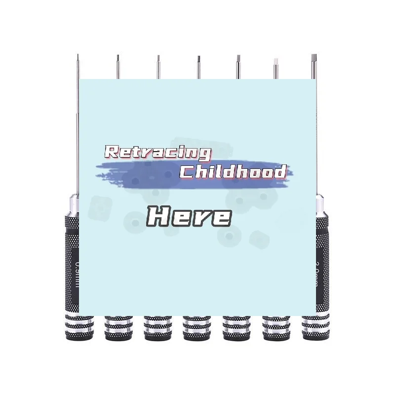 

Набор прецизионных шестигранных отверток для радиоуправляемых моделей 0.9-3 мм, миниатюрные шестигранные ключи для ремонта дронов и самолетов - TOY