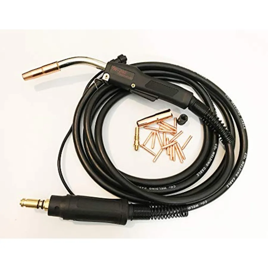 

Mig Welding Gun 250A 15FT fits Lincoln Power MIG 200 215 216 255 Wire-Matic 255 Welder ADD.045" KIT