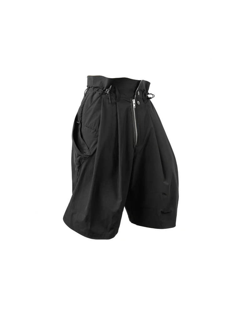 

INCONSTANT 25SS techwear Укороченные брюки шорты Scimitar Pant черные модные брюки-карго