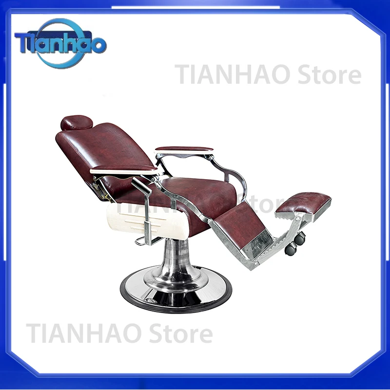 Barber Chair Classic Professional Adjustable Salon Chair with Footrest for All Hair Styling Needs