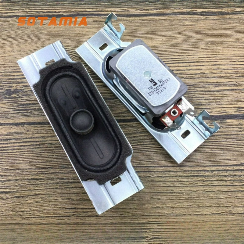 SOTAMIA 2 uds LCD TV Monitor altavoz 6 Ohm 7W 35134 LED LCD TV altavoz modificación y reparación para TCL Skyworth Sharp Samsung