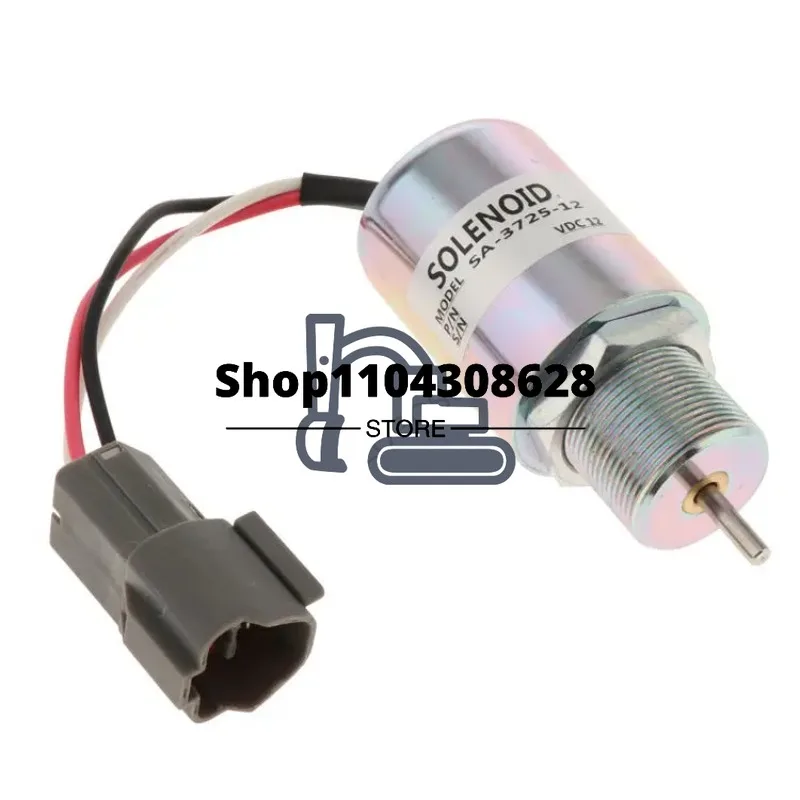 

12V Solenoid PJ7415748 Fit for Volvo EC13 EC15 EC15B EC20 EC20B EC25 EC30 EC35 EC45 SA-3725-12