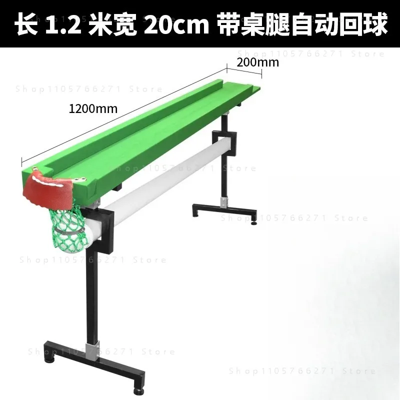Five-point billiards table home training library side without rubber strip single hole snooker pocket small training table