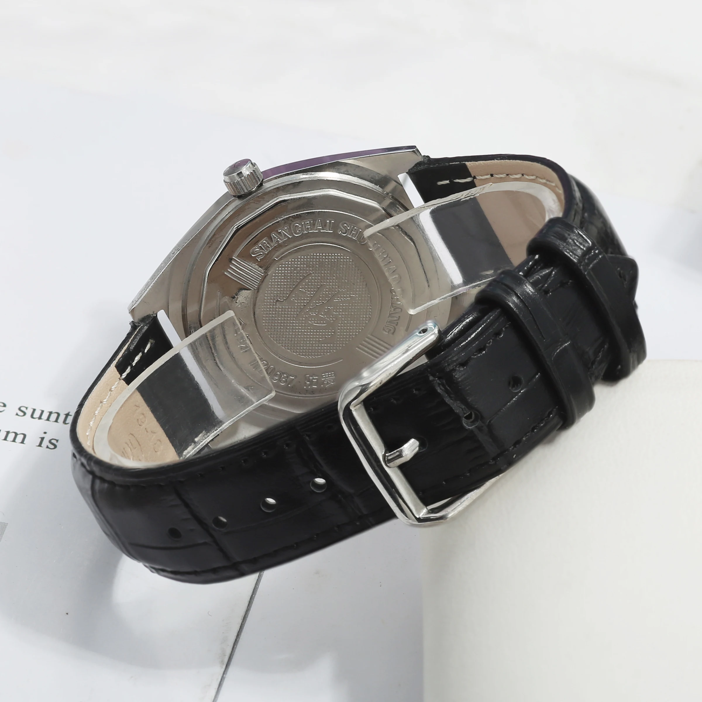 Shanghai Dress Watch Vintage Collector Timepiece Gift for Gentlemen Wholesale Drop Shipping Factory Supply