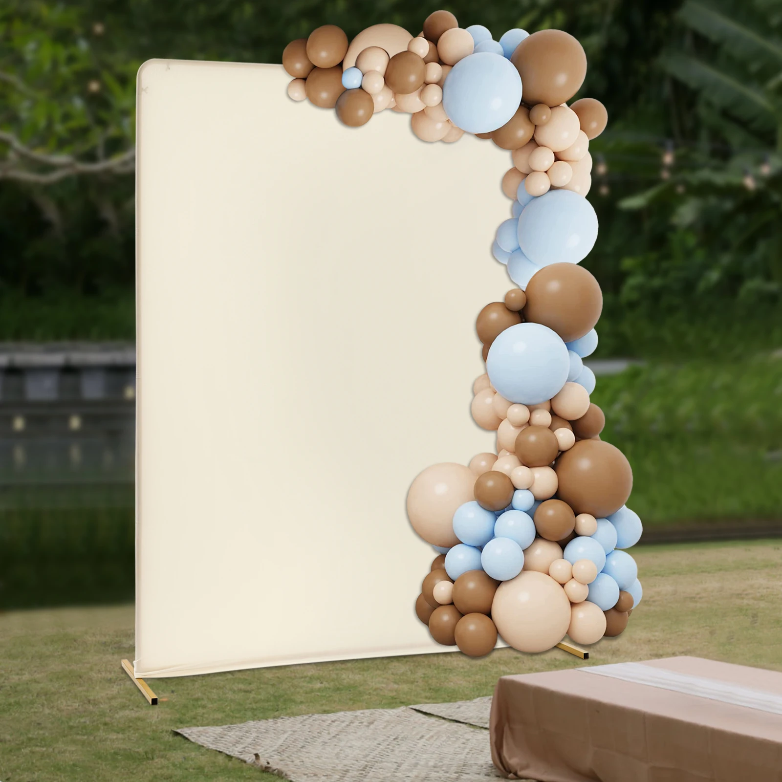 1.5*2M Bruiloft Achtergrond Stand Hoge Kwaliteit Frame Voor Feest