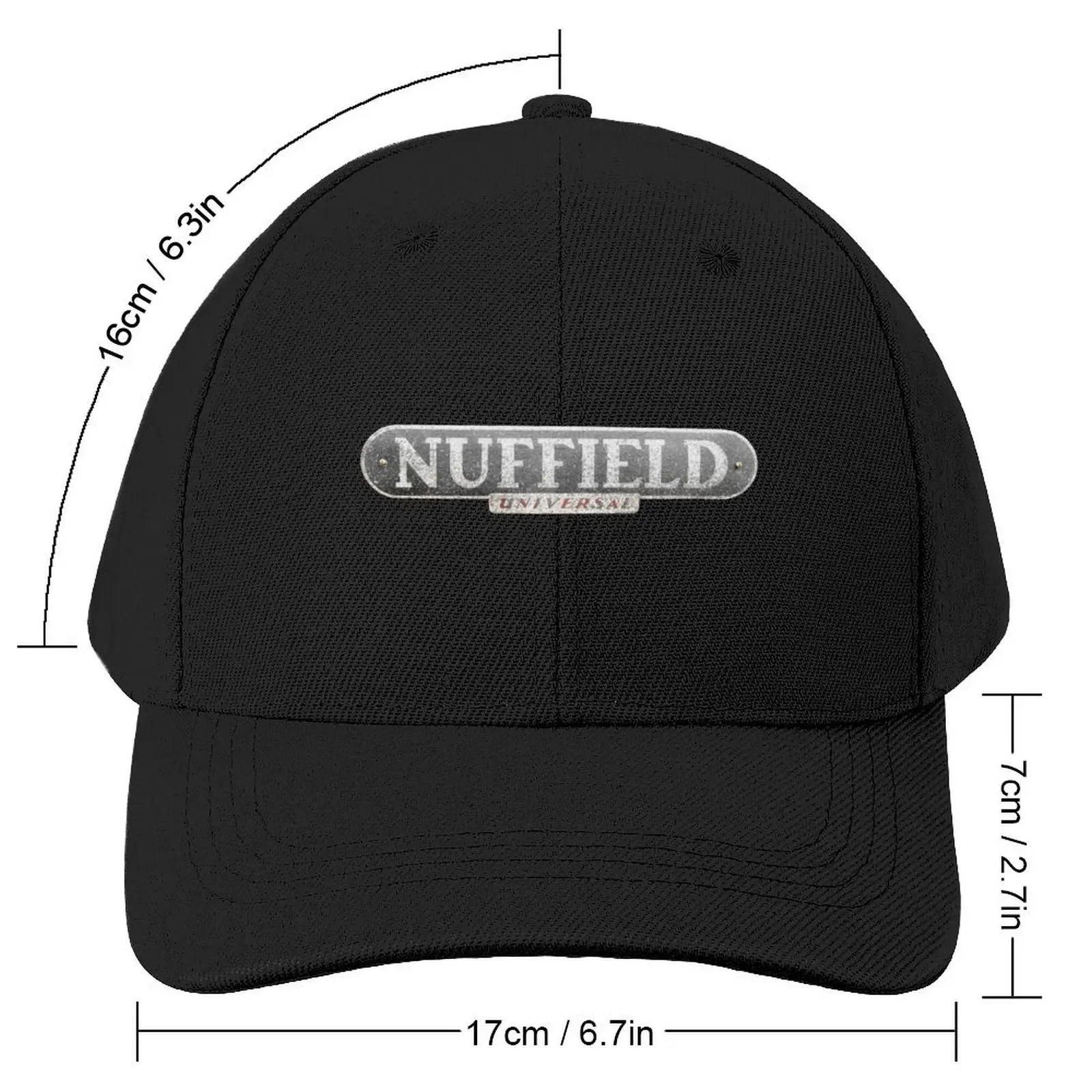 Nuffield vintage British tractor emblem Baseball Cap Hat Luxury Brand New In The Hat funny hat Female Men's