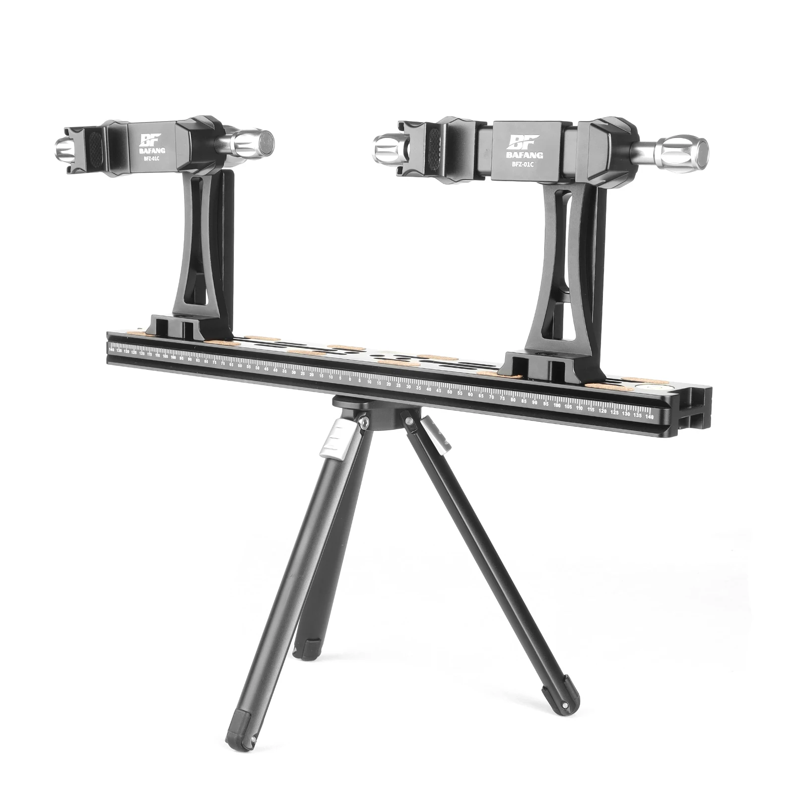 Tripod+phone holder+quick loading board photography set with multiple camera positions