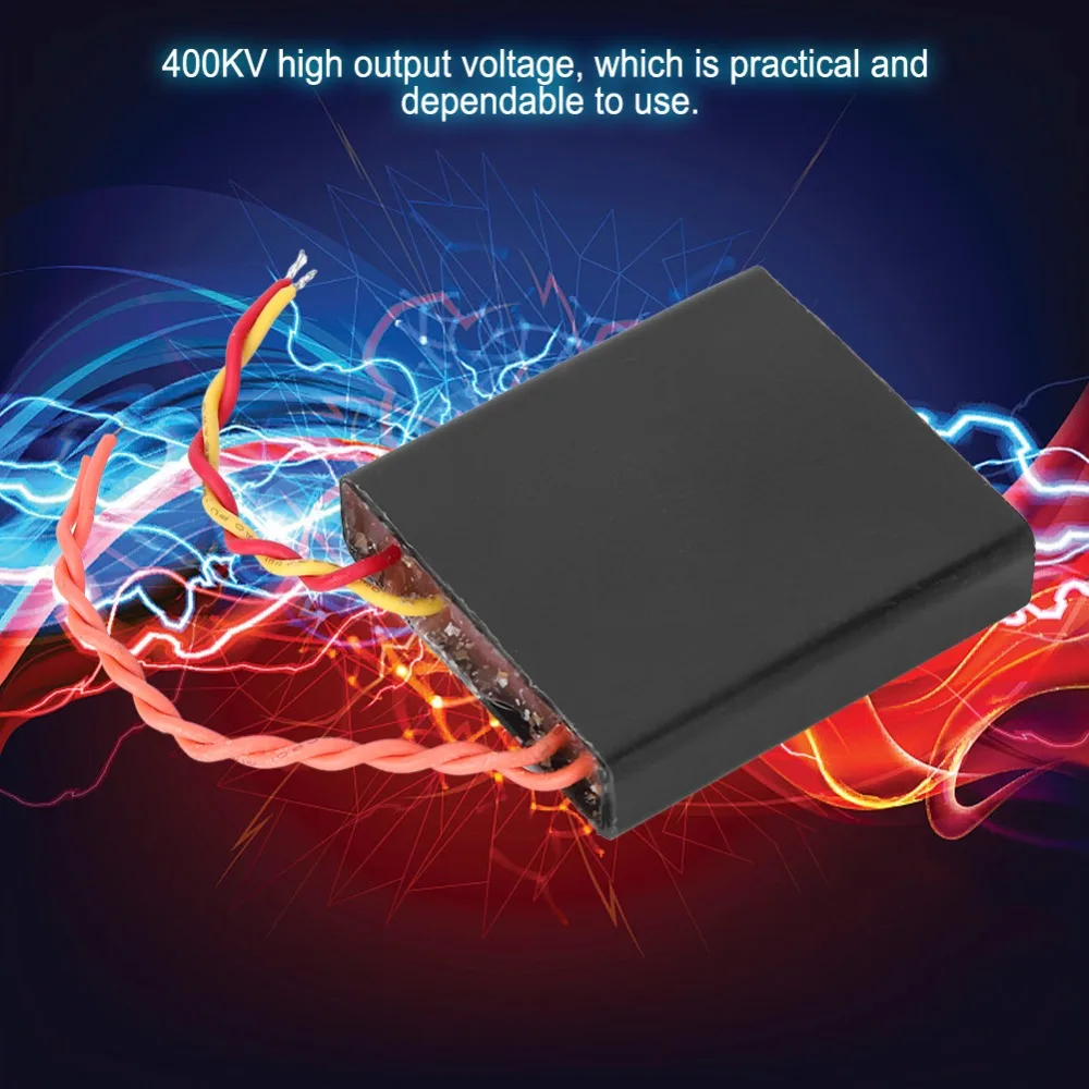 400KV High Voltage Generator 3.7-6V Input Powerful Discharge High Voltage Module Compact Design Voltage Boost Boost Power Module