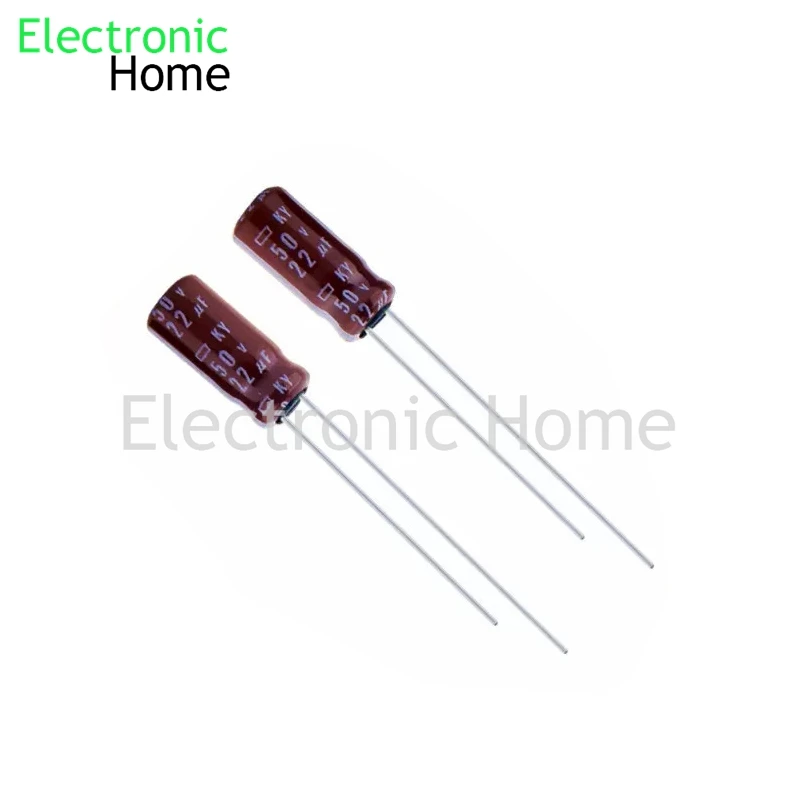 10PCS 50V470UF 50V10UF 50V47UF 50V22UF 50V220UF 50V56UF 50V High frequency low resistance long life electrolytic capacitor