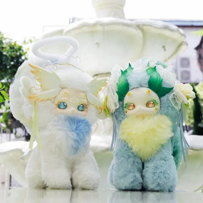 Tutulong Fantasy Bio-magic Academy Series Plush Doll Action Figure Mystery Surprise Birthday Gift Cat Dragon Fluffy Toy Gifts