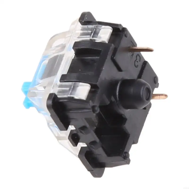 T5EA 10pcs 3pins لوحة المفاتيح مفاتيح مفاتيح زرقاء استبدال للكرز MX الميكانيكية