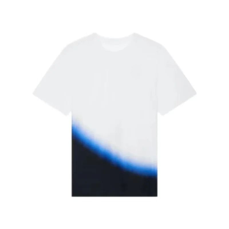 2026 Neuer Stil Herren Sommer Casual Top Abstraktes Farbblock-Grafik-Print Rundhals Kurzarm T-Shirt Kinder – Detail 5