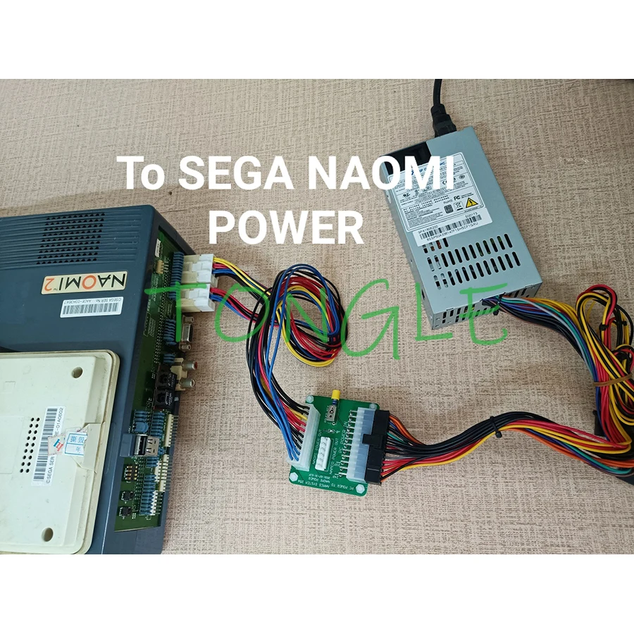 PC Power NAOMI/NAMCO POWER Breakout Board Convertion Cabinet Module Adapter Power Connector Computer Power Supply