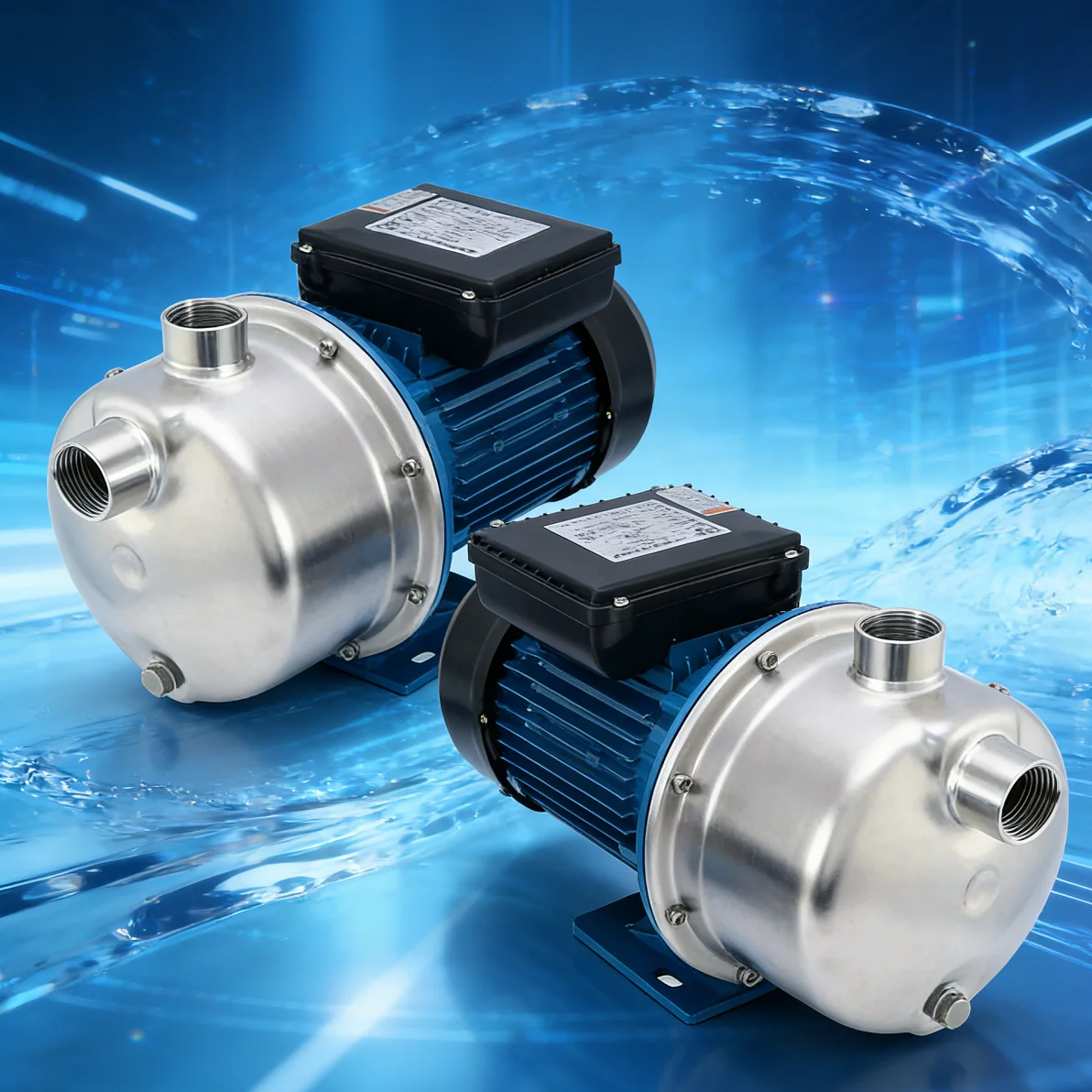 

Центробежный водяной насос из нержавеющей стали, коррозионностойкий электрический насос для перекачки и орошения промышленной/жилой воды