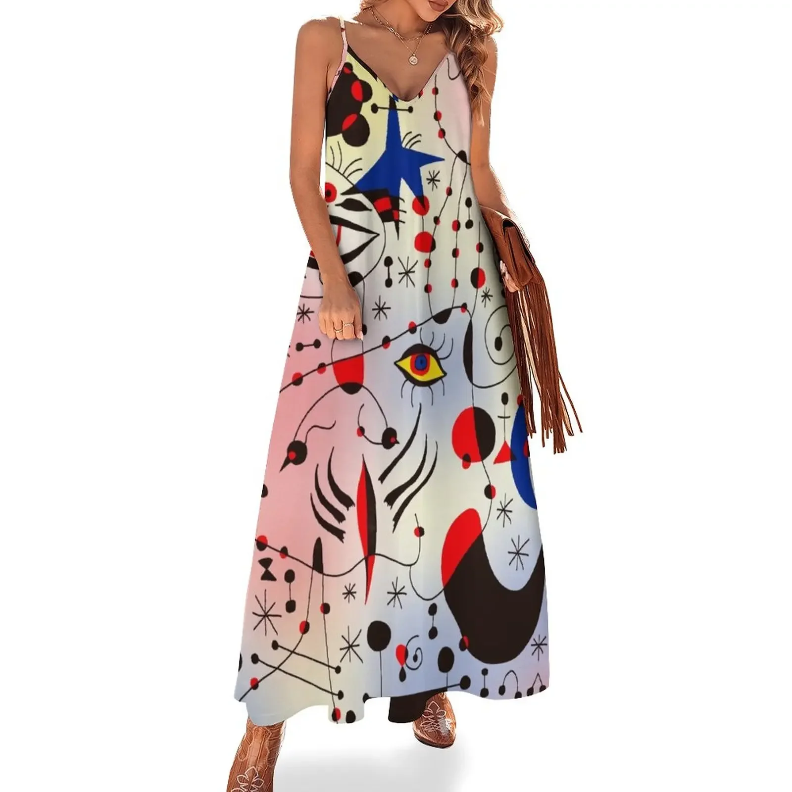 

Joan Mirò Pattern #1 Sleeveless Dress dress for women 2025 prom clothes