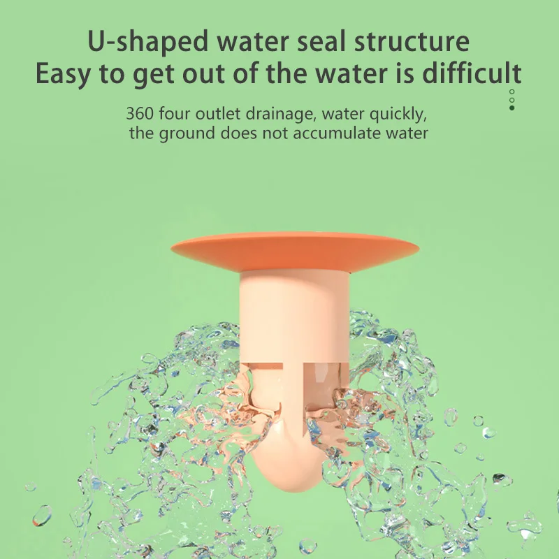 Silikonowe sitko podłogowe przeciwzapachowy odpływ podłogowy dezodorant filtr odpływowy do zlewu odporna na owady osłona kanalizacji w łazience