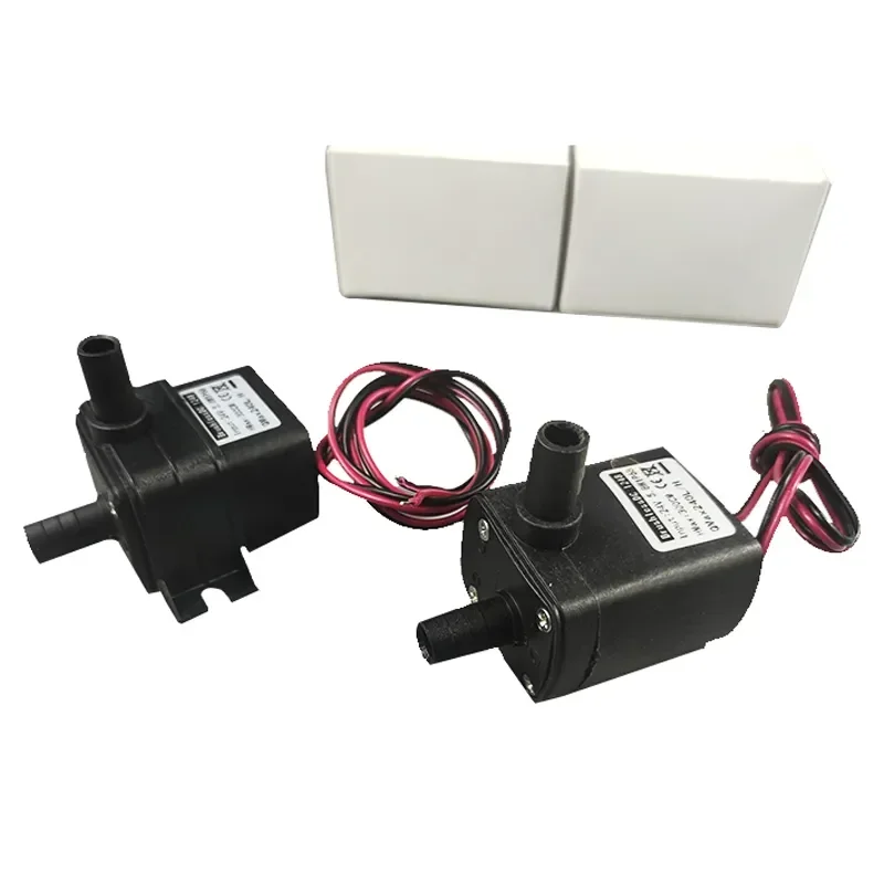 Bomba de tanque de peces silenciosa, Motor Solar sin escobillas, sumergible de circulación de piscina, DC 12V, 24V, 4,8 W, 5,8 W, 240L/H