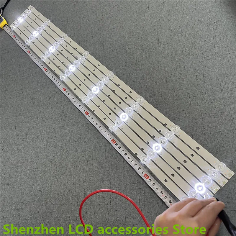 VOOR Hisense LED40K3100 40EC270W LED39K1800 lichtstrip JL.D 40081330 -003BS-M licht 759MM 3V 8LED 100% NIEUW