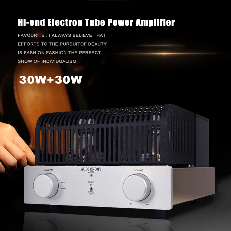 

30W Hi-End Audio Push-Pull Electron Tube Power Amplifier For Home Theater System Best 2.0CH Sound With FU29×2 And 6H3N×4 Tubes