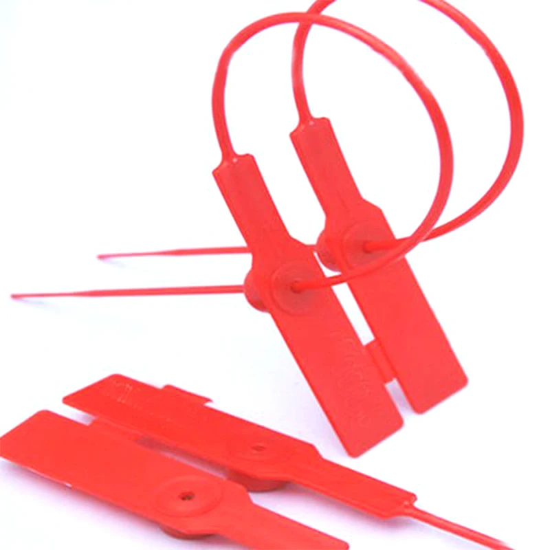 50PCS High Quality Plastic Cable Ties Iron Tightening Seal Wire Truck Self-Locking Tag Security Lock 280mm Long Wholesale