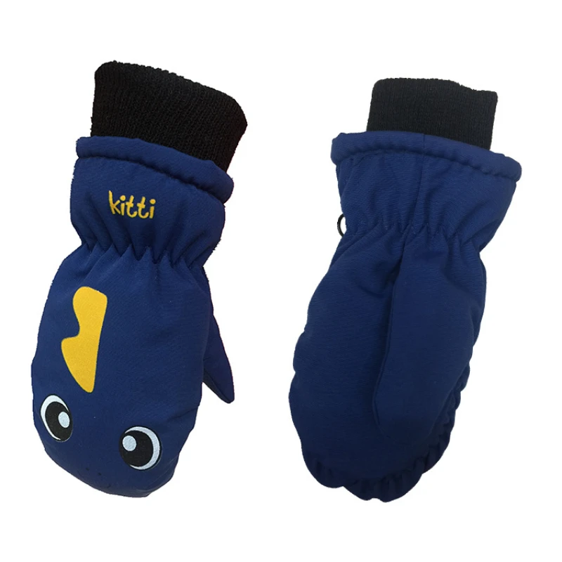 2 3 4 5 Years Old Boys Girls Ski Snow Gloves Kids Waterproof Warm Winter Snow Ski Gloves Baby Toddler Outdoor Children Mittens