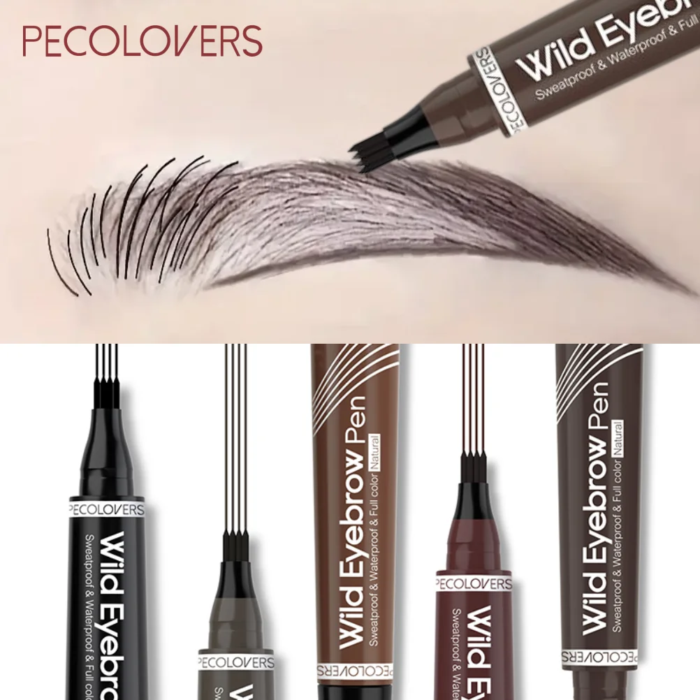 1PC Quick Drying Eyebrow Pencil - Waterproof, Long-lasting Brow Shaping, Precision Application, Rich In Colors