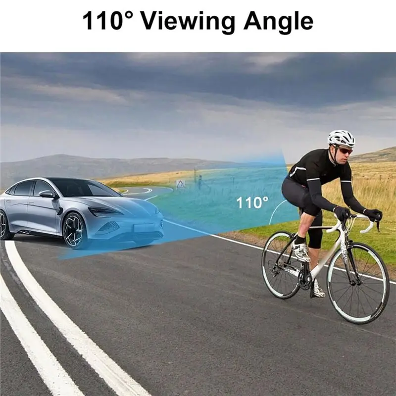 A89E-Night Vision Handlebar Camera 1080P Bicycle Rear View Camera 5