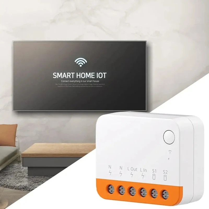 ABGR-controlador de luz Wifi inteligente, controlador inteligente, Control remoto, controlador bidireccional, Control por voz/aplicación, controlador de botón inteligente