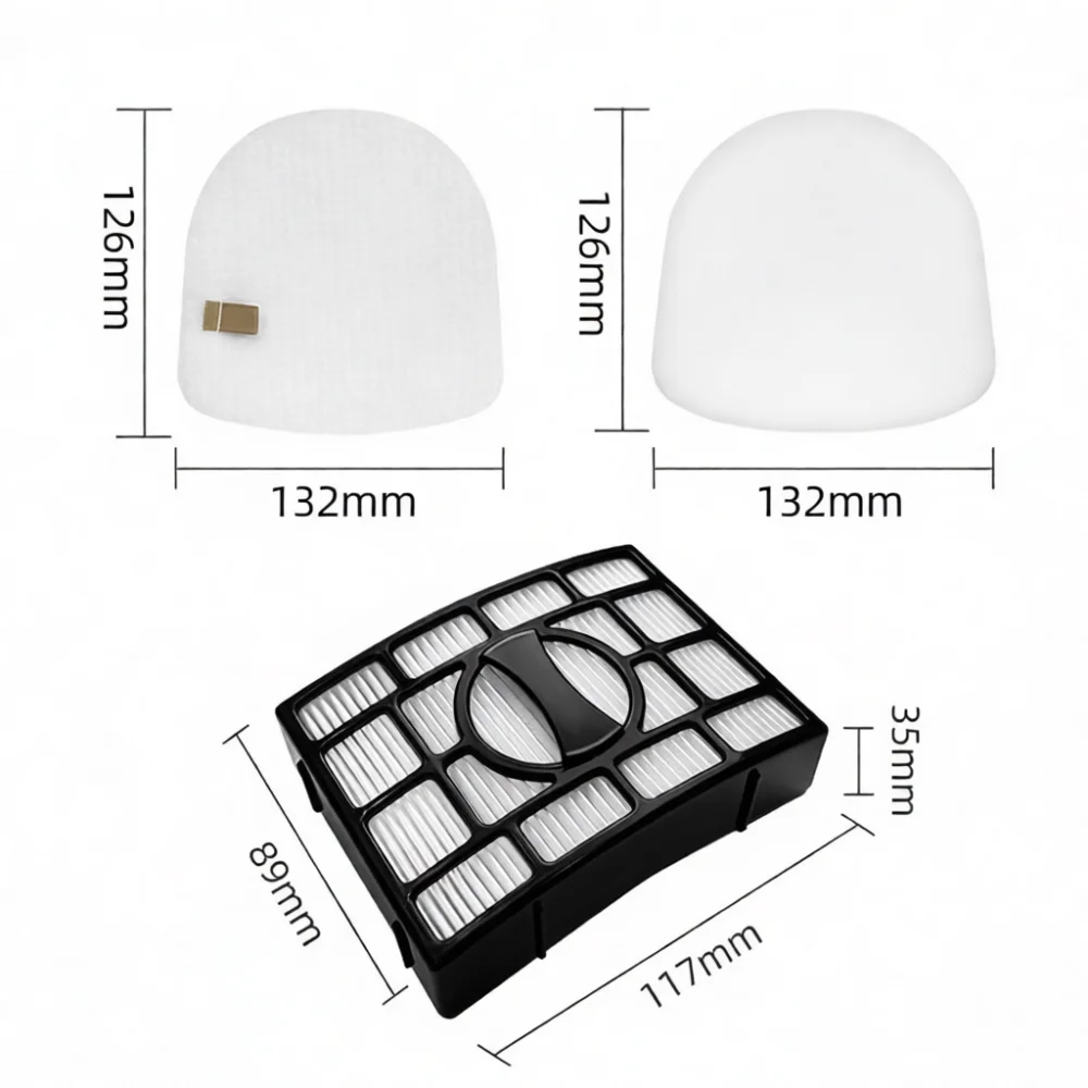 Replacement Foam And Felt Filter Kit For Shark ZU560 ZU561 ZU570 ZU572 ZU660 Vacuum Cleaner Spare Dust Collector Engine Parts