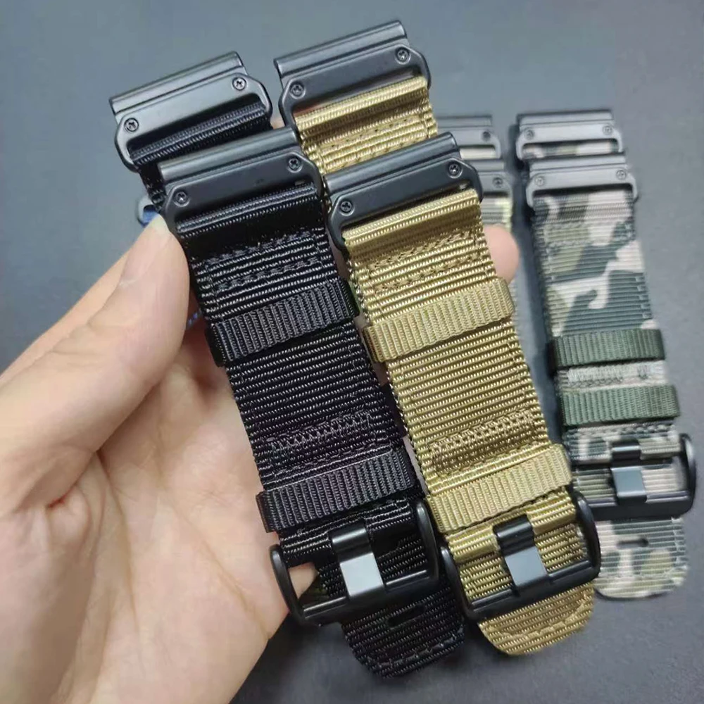 Image of 26mm 22mm Nylonarmband für Garmin Enduro 3 2 Tactix8 Schnellverschluss-Armband Fenix E 8 Pro 47mm 51mm 7 7X 6 6X/Epix Pro Uhrenarmband