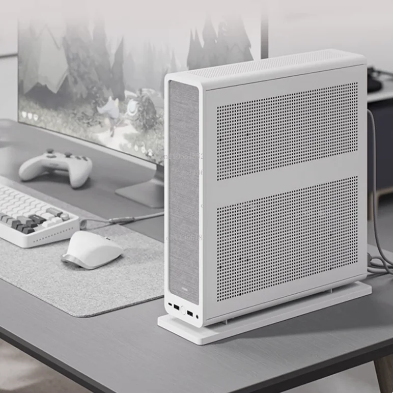 Fractal process chassis Ridge mini stand and lie down small and simple mini breathable parting computer desktop