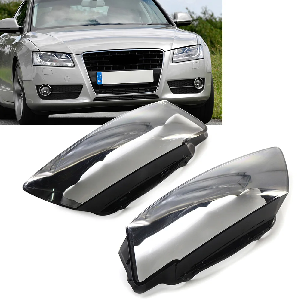 

2 шт., крышка для передней фары автомобиля Audi A5 S5 RS5 2008 2009 2010 2011 2012