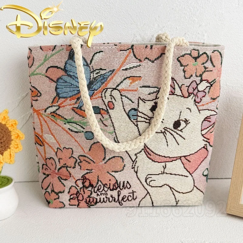 

Mary Cat New Women's Handbag Original Cartoon Cute Women's Mini Handbag Embroidery Fashion Storage Women's Bag High Quality