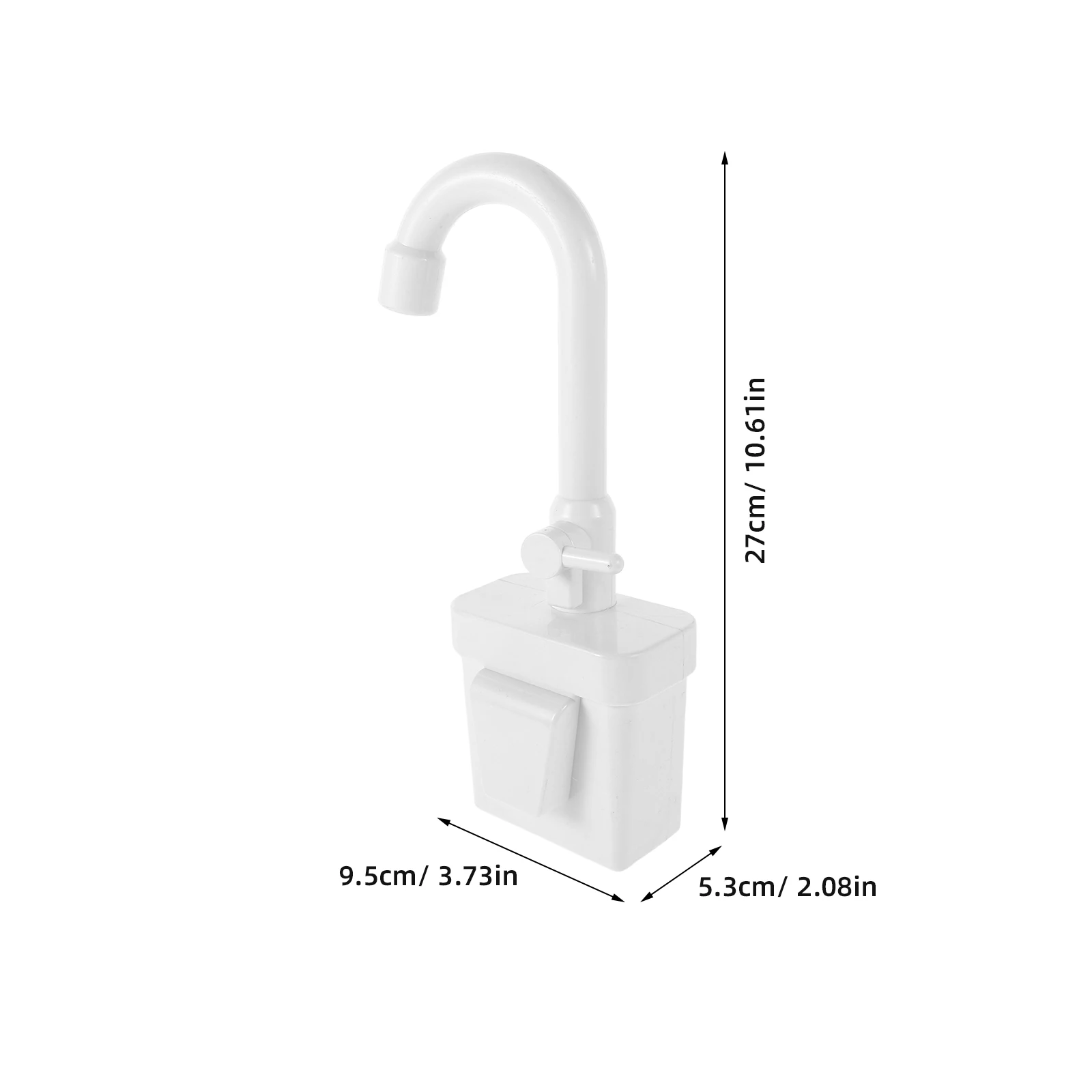 2 Stuks Simulatie Kraan Kinderen Spelen Keuken Accessoires Draaibaar Elektrisch Watercirculatiesysteem Pretend Vaatwasser Kraan