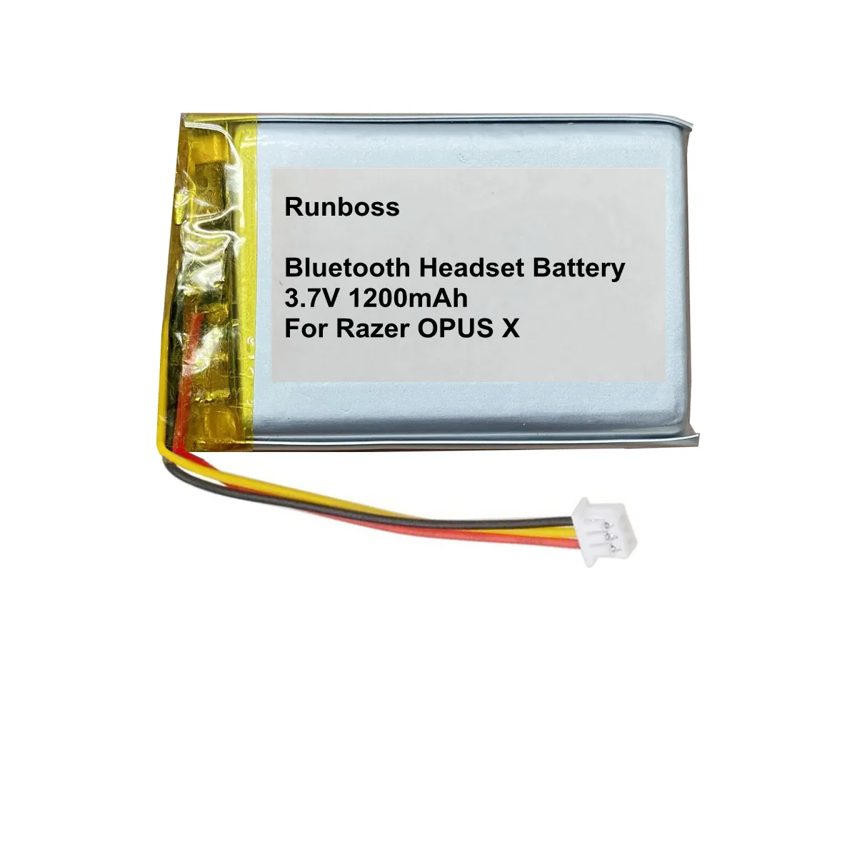 1200mAh Replacement Battery For Razer Opus X RZ04-03760400-R3M1 Wireless Bluetooth Headset