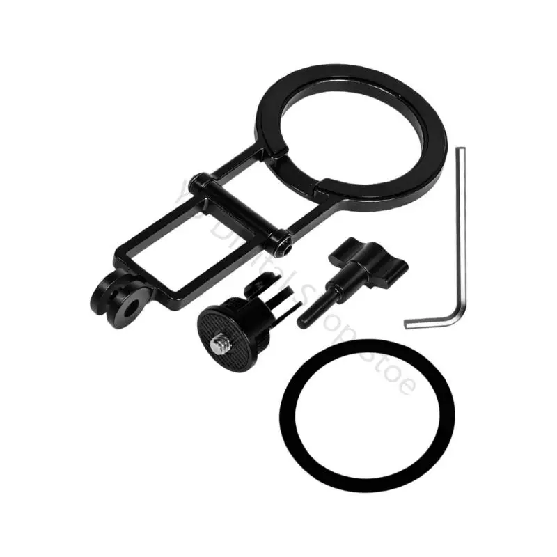 96BA Tragbarer magnetischer Telefongriffhalter mit Kaltschuhhalterung für die Verwendung mit Action-Kameras – Detail 9