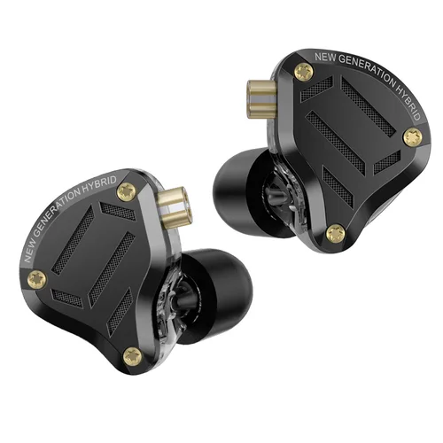 Auriculares de metal KZ ZS10 Pro 2, auriculares intrauditivos de graves de alta fidelidad, interruptor de ajuste de 4 niveles, auriculares con monitor deportivo, reducción de ruido de sonido