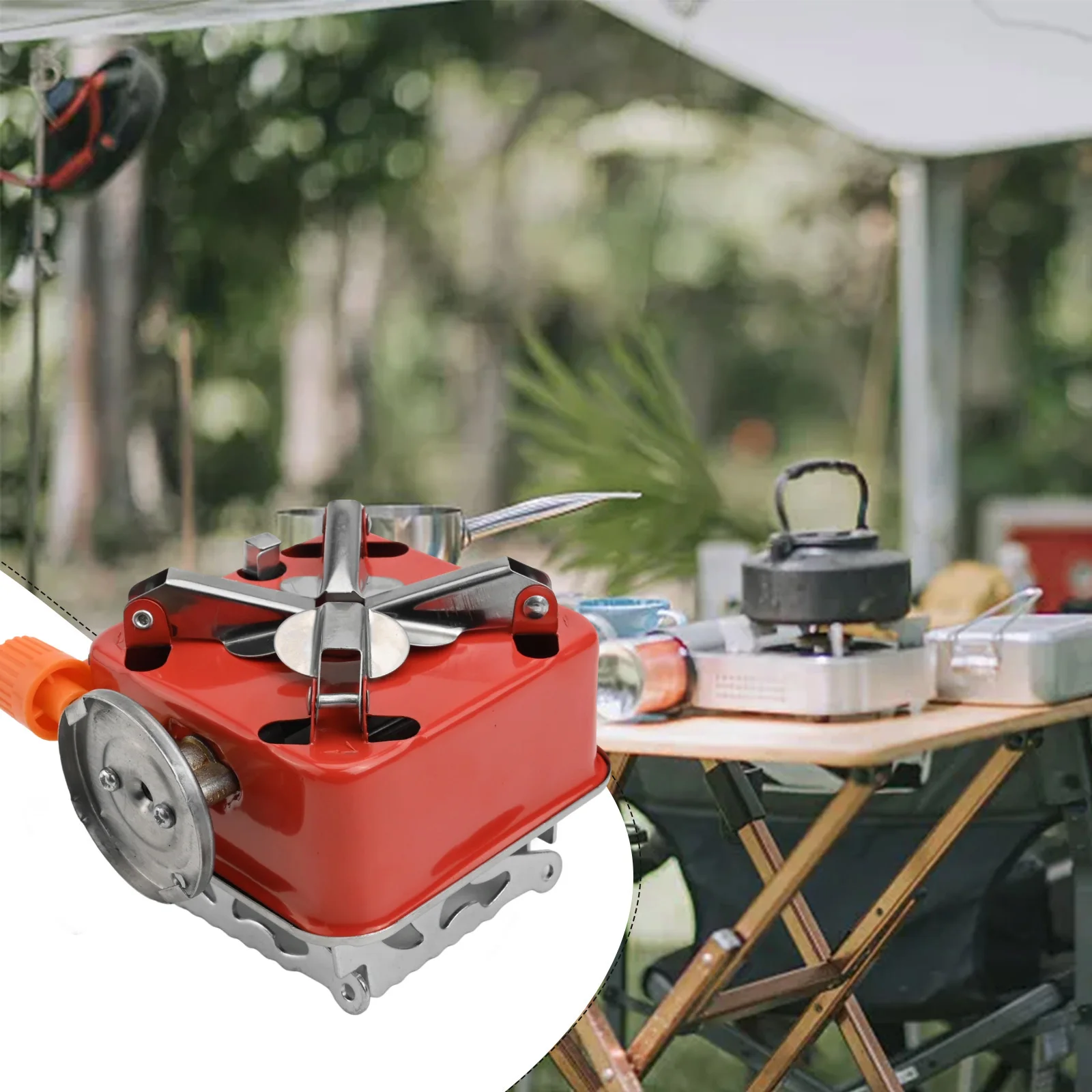 

Портативная складная походная плита для приготовления пищи на костре, 9.5*9.5*9.5см, легкая конструкция