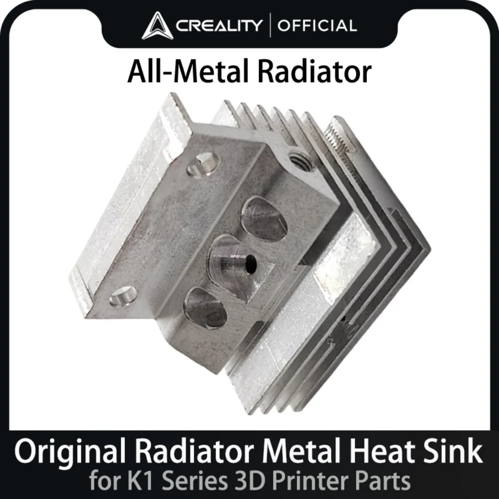 

Creality Original New Radiator Metal Heat Sink for K1/K1C/K1 Max Official 3D Printing Accessories K1 Series 3D Printer Parts
