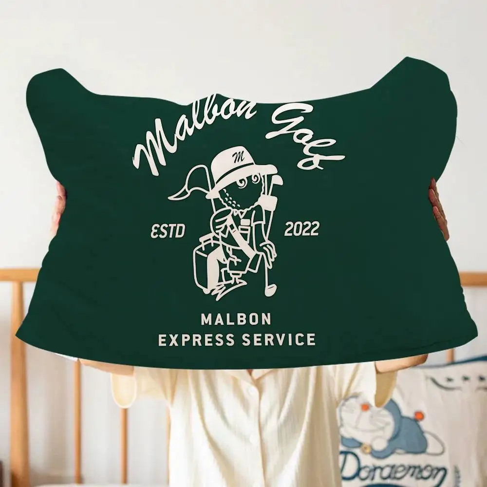 Fashion Golf MALBON Quick-Dry Polyester Pillow Towel - Anti-Head Oil & Odor-Resistant For Adult Daily Use