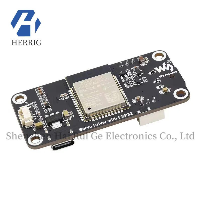 

Micro Snow ESP32 Expansion Board, Bus Servo Driver Board, UART Serial Control, 6-12V, WiFi/Bluetooth