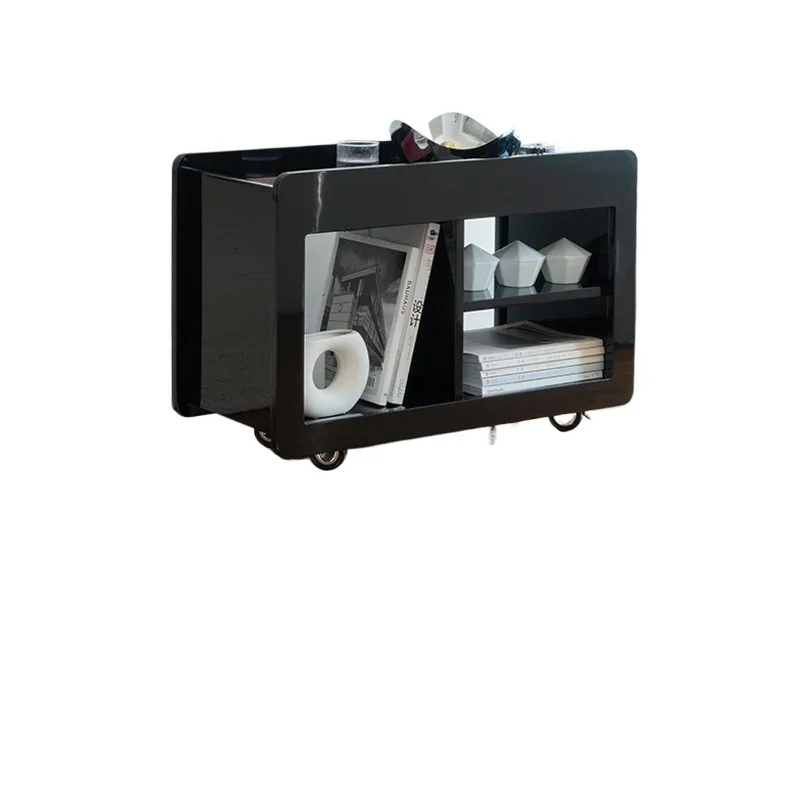 

Side cabinet, low cabinet, wine rack, dining car, trolley, retro light luxury