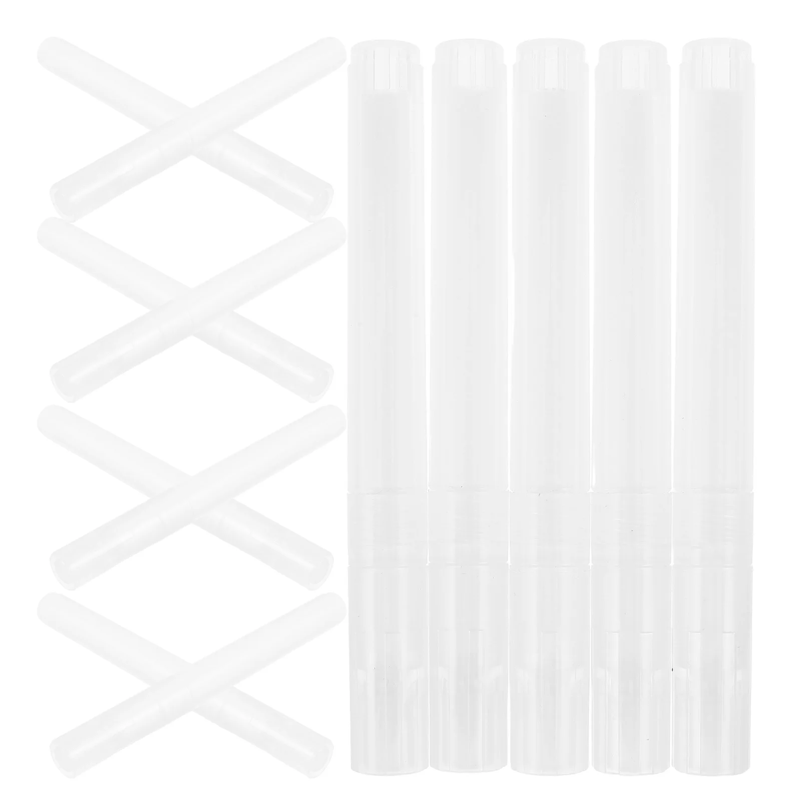 

20Pcs Refillable Blank Paint Pens Precision Fine Tip for Professional Design Sketches Graffiti