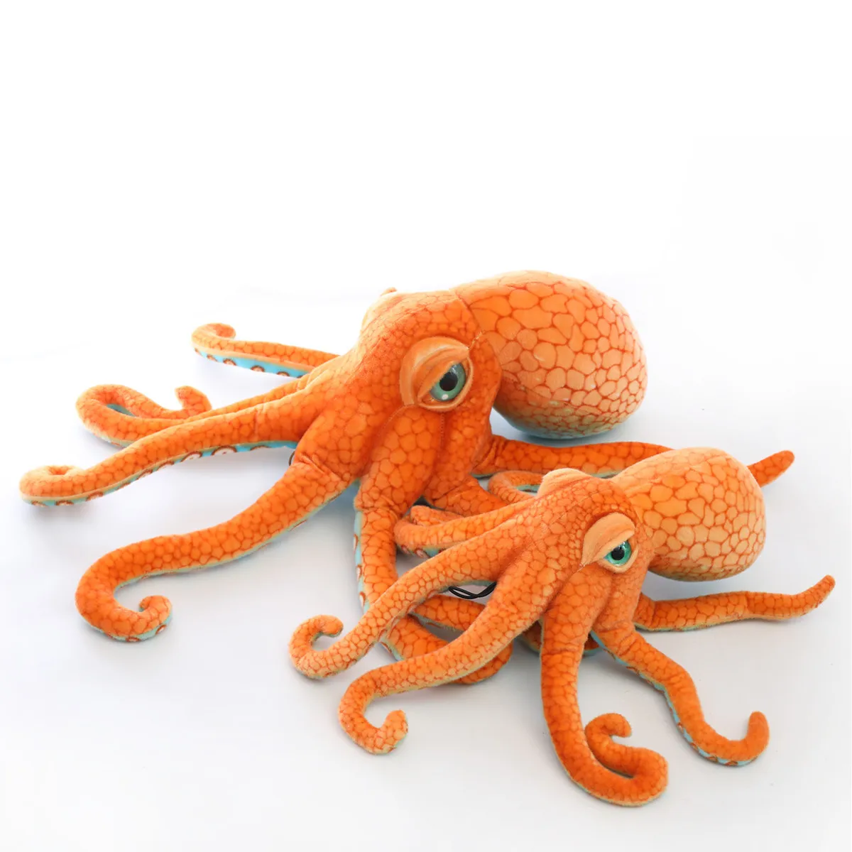 Juguetes de peluche rellenos de pulpo de Vida Marina, muñecos de animales divertidos, calamar realista, regalos de alta calidad para amigos