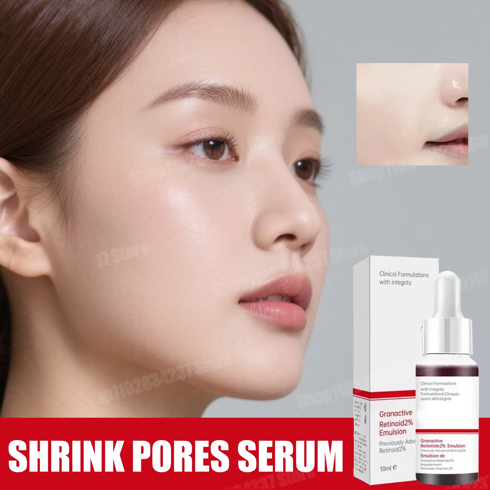 

Подтягивающая сыворотка, минимизирующая эссенция для пор лица, для разглаживания пор лица