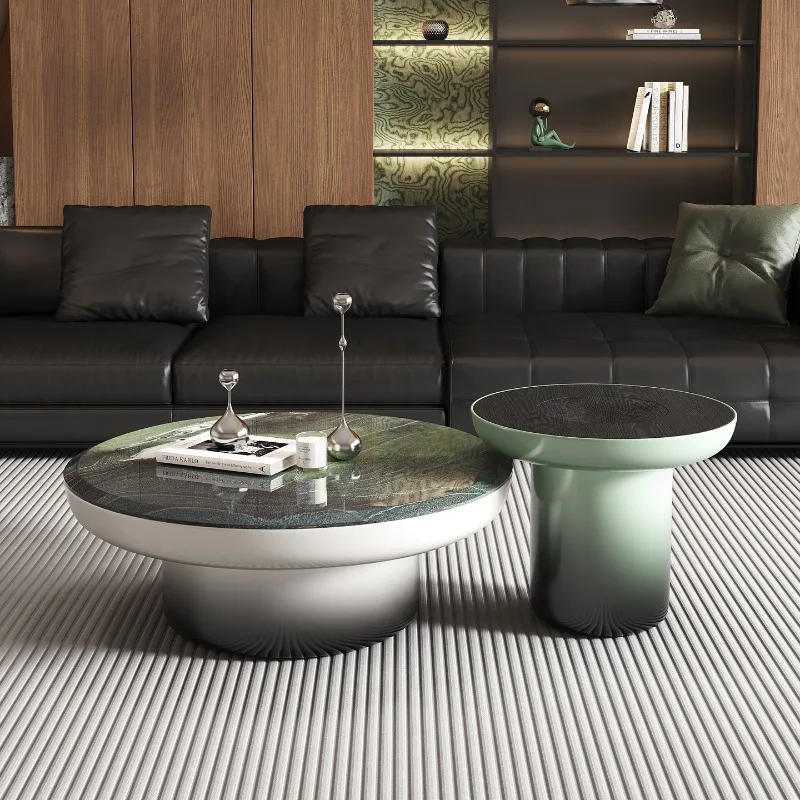 

Дизайнерский органайзер, журнальный столик, прозрачные эстетические украшения, минималистичный журнальный столик, витрина, напольная мебель Muebles Para El Hogar