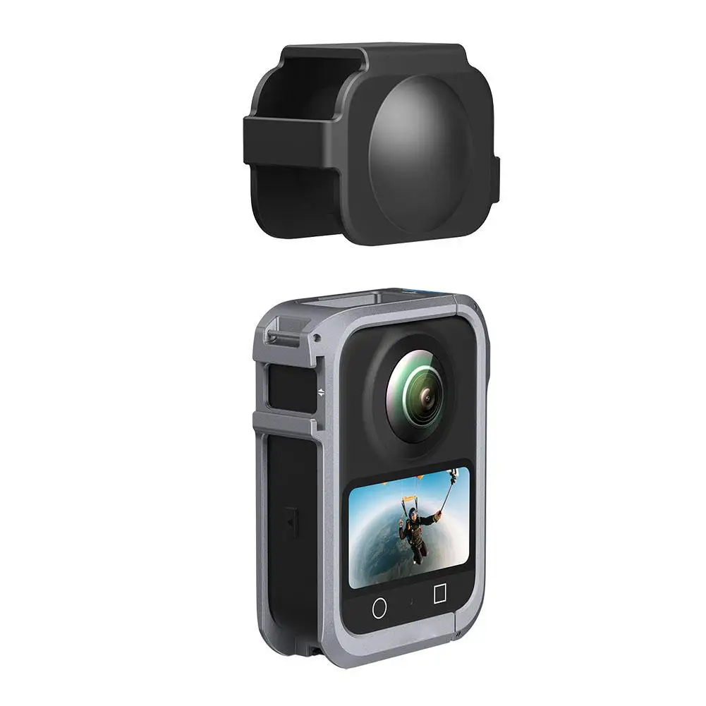 Metalowa obudowa do akcesoriów DJI Osmo 360, aluminiowa klatka operatorska z wieloma punktami mocowania rozszerzających, bezpieczna rama ochronna Osmo 360.