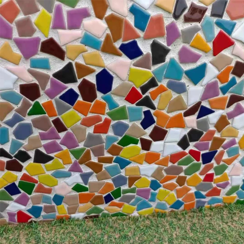 30x30 سنتيمتر السيراميك حصاة فسيفساء البلاط سبا حمامات الأسماك برك الحمامات المضادة للانزلاق بلاط الأرضيات جدار خلفية ديكور سهلة قطع