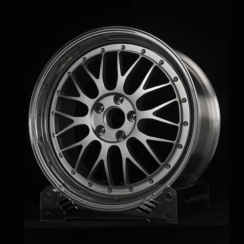 i New ISAL TP006 Custom 2-Piece Forged Aluminium Alloy T6061 Wheels 18-24 Inch 8.0J-13.0J Dual Drilled 4 Lug 5 Lug Universal