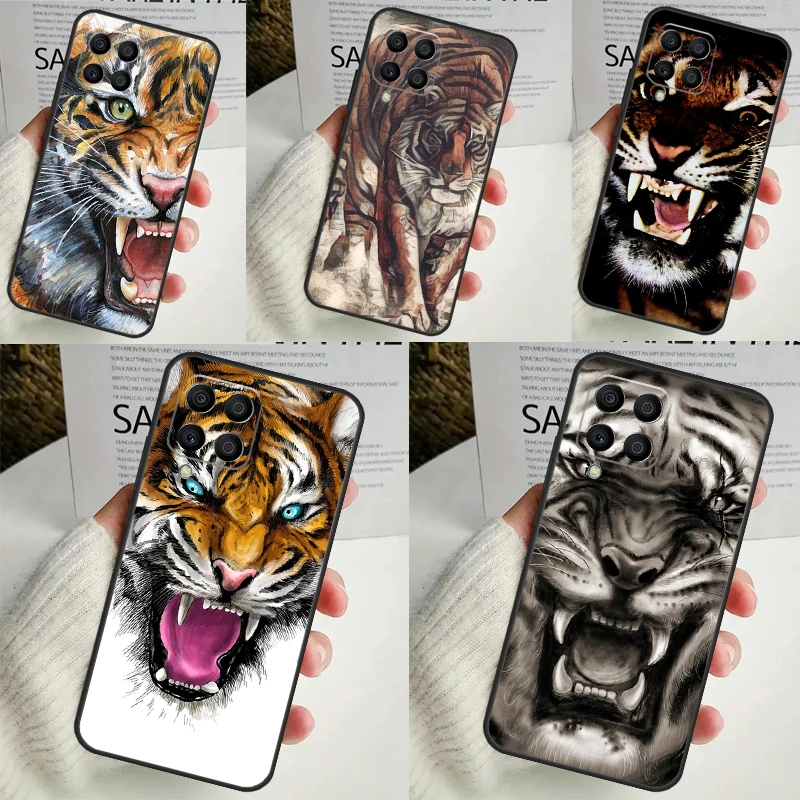 Ferocious Tiger Animal For Samsung Galaxy M55 M15 M13 M33 M53 M20 M30s M31s M12 M32 M52 M11 M51 M14 M34 M54 Case